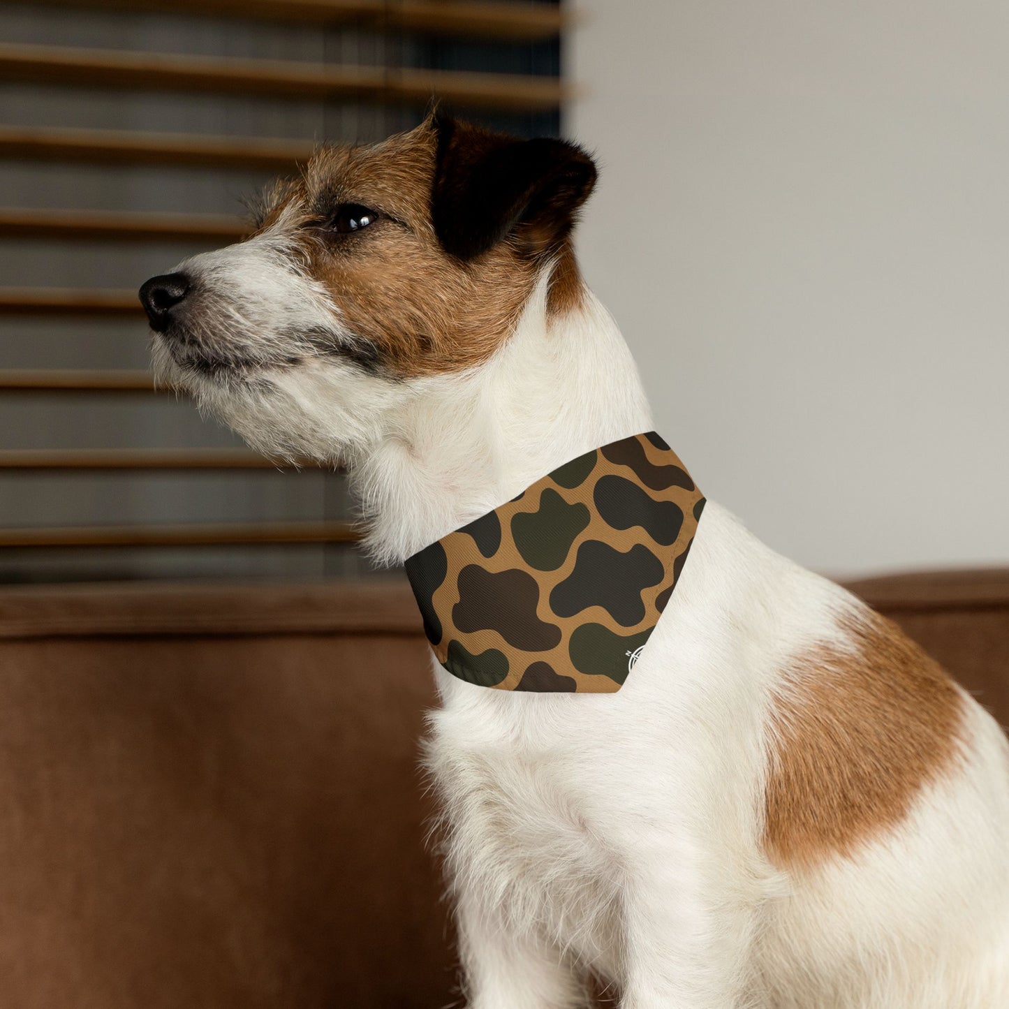 Vintage Woodland Camo Duck Bandana