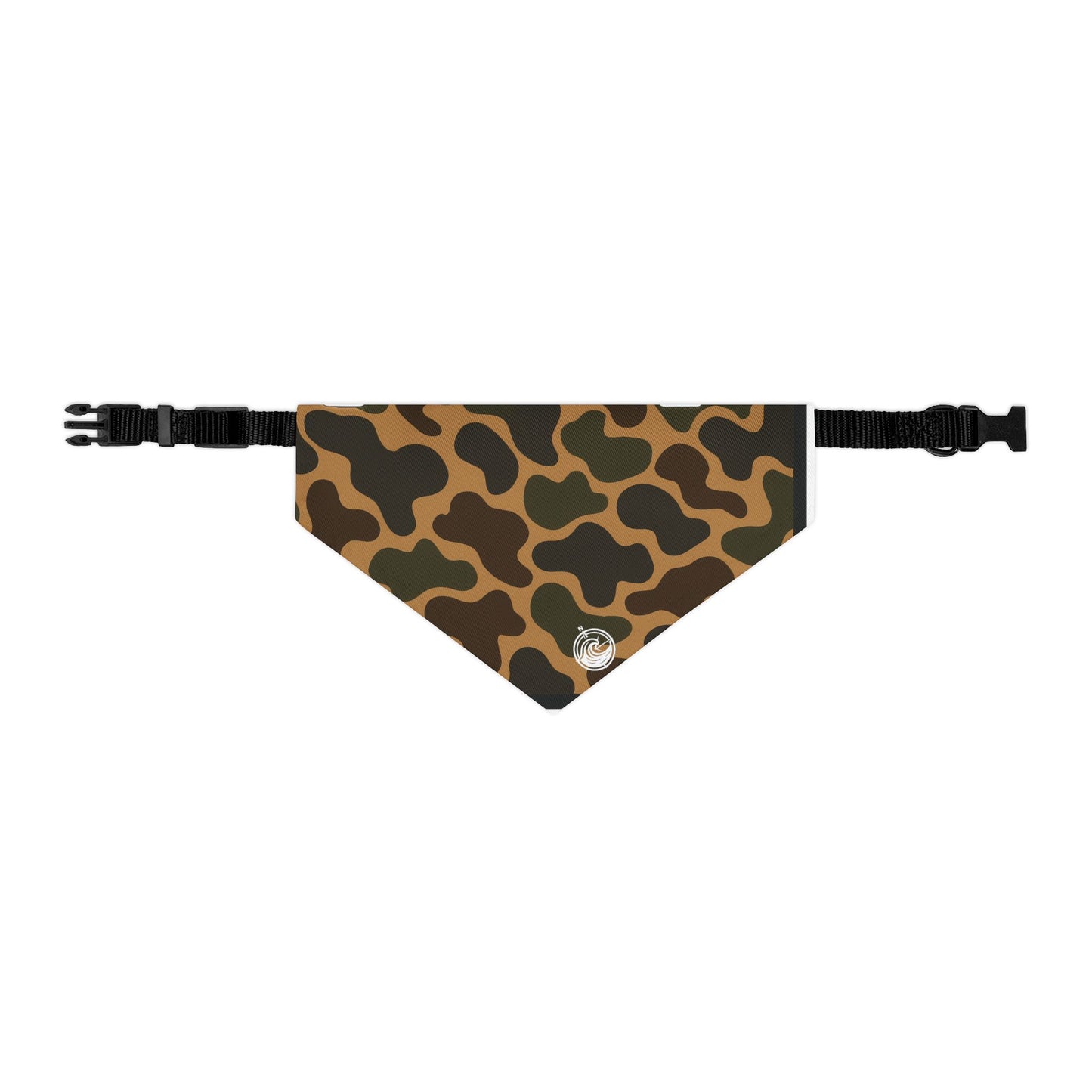 Vintage Woodland Camo Duck Bandana