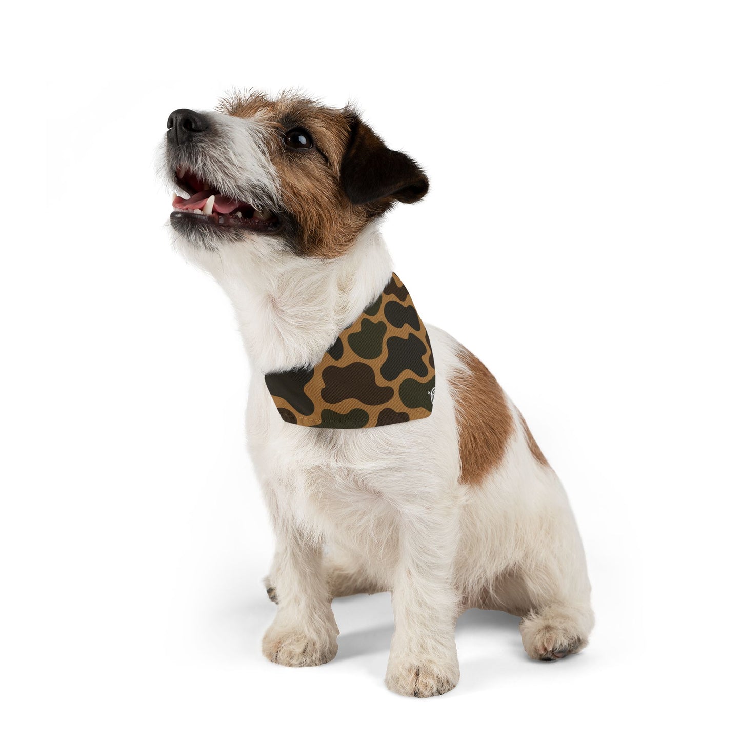 Vintage Woodland Camo Duck Bandana