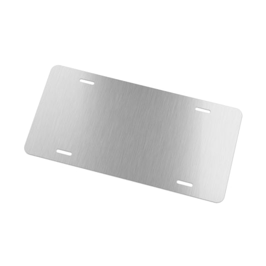 Camo Vanity Plate - Brown/White